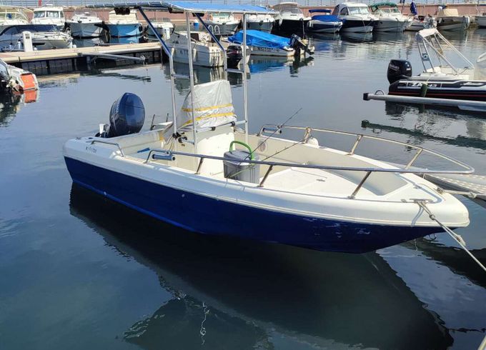 Motorboat Rascala fm 16 50hp