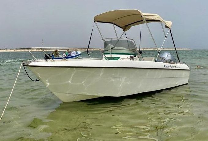 Motorboat Cap Ferret 550 Open 80hp