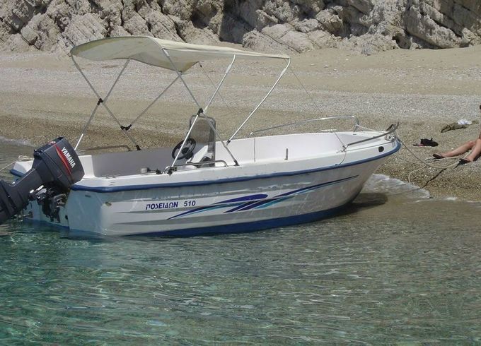Boat without licence  Poseidon 510 30hp