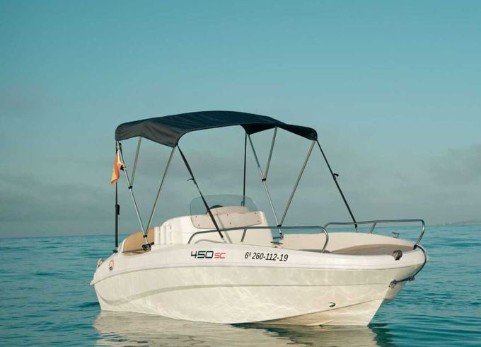 Boat without licence  Remus 450 15hp