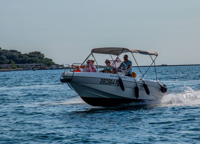 Motorboat Prua al Vento Jaguar 6.0 150hp