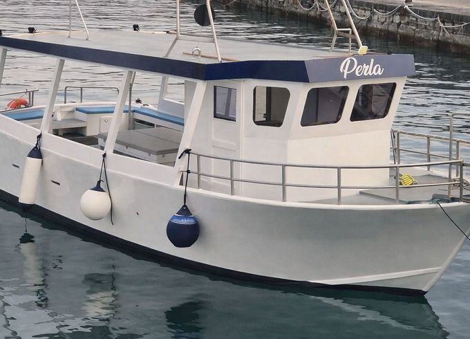 Motorboat cantiere navale Parrinello Antonino Egadi sea Perla 280hp