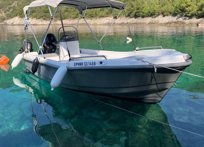 Boat without licence  Nireus 460 30hp