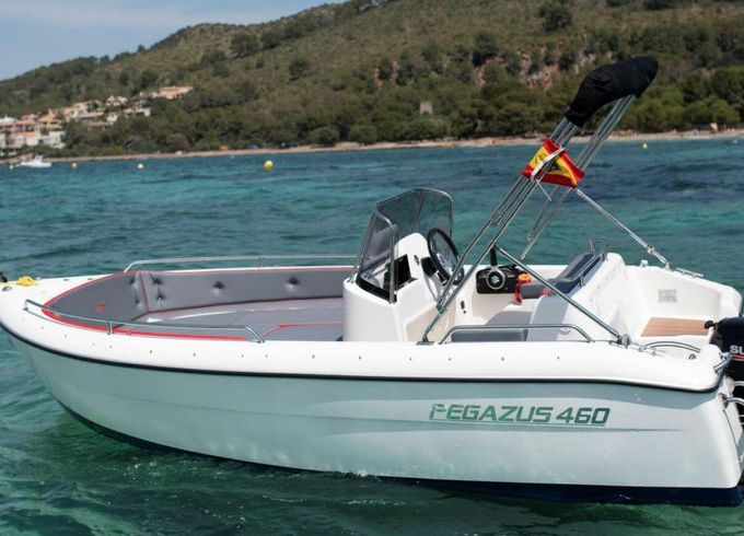 Boat without licence  Pegazus 460 15hp