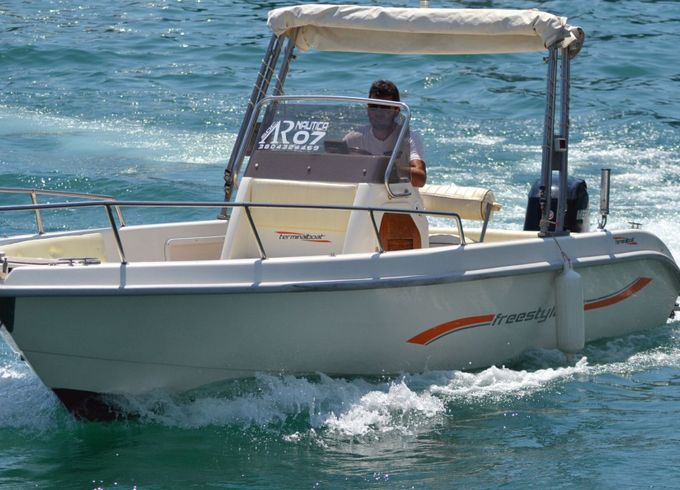 Boat without licence  TERMINAL BOAT 21 TERMINAL BOAT 21 40hp