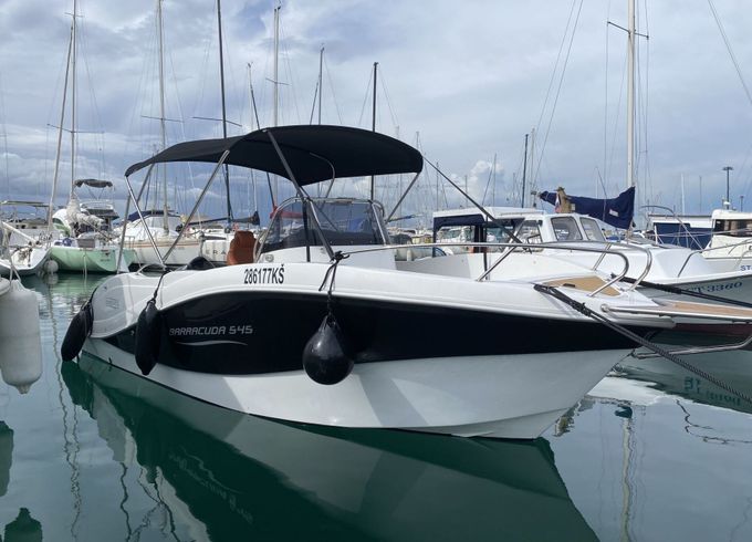 Motorboat Oki Boats Barracuda 545 115hp