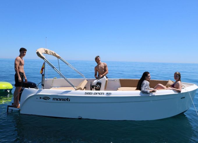 Motorboat Mareti 585 90hp