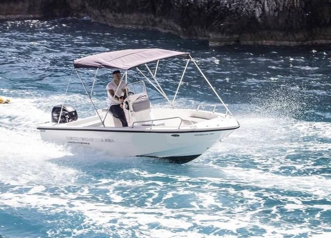 Boat without licence  KRETA MARE 550 no license needed 30hp