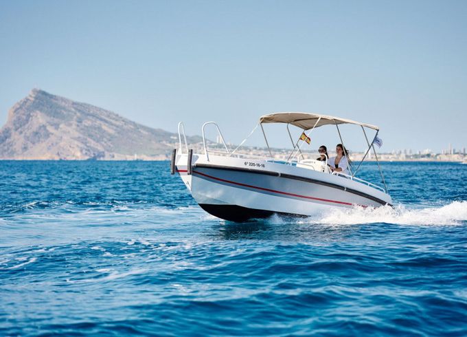 Motorboat Gasparet Alu 80hp