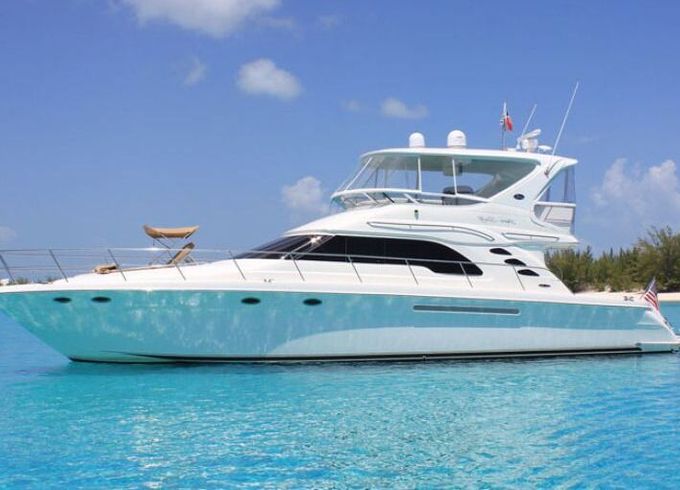 Motorboat Sea Ray Sedan Bridge 56 2000hp