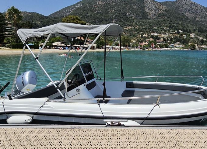 Boat without licence  Poseidon "Aura" / Ranieri 455 30hp