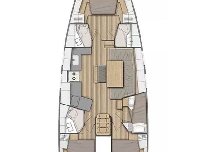 Sailboat Bénéteau Oceanis 46.1 - 4 cab. 14m