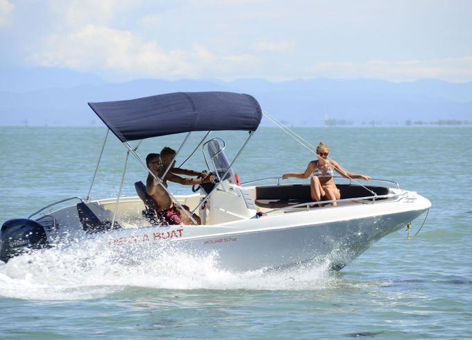 Boat without licence  Jaguar open 5,50 senza patente nautica 40hp