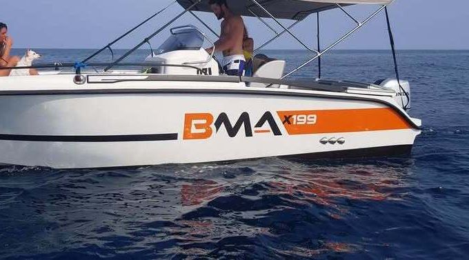 Boat without licence  BMA X199 40hp