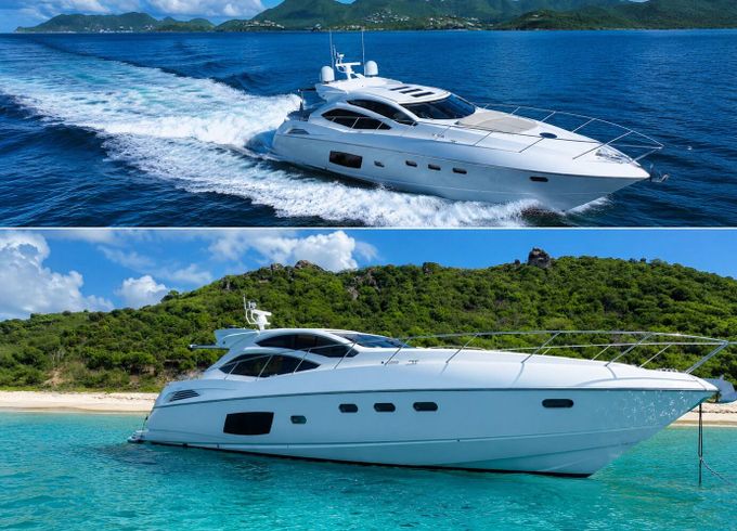 Motor yacht Sunseeker Predator 66ft 2400hp