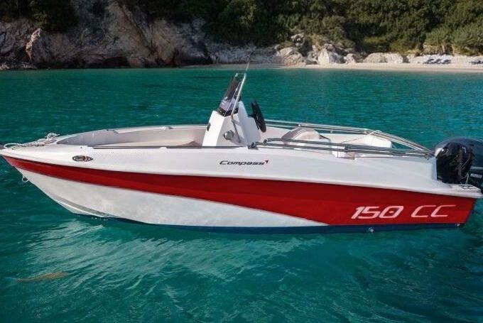 Boat without licence  Compass 150 cc 15hp