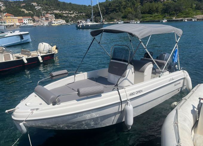 Motorboat Karel 480 30hp