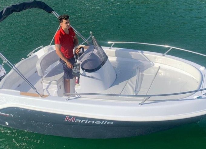 Boat without licence  Marinello Fisherman 16 6hp