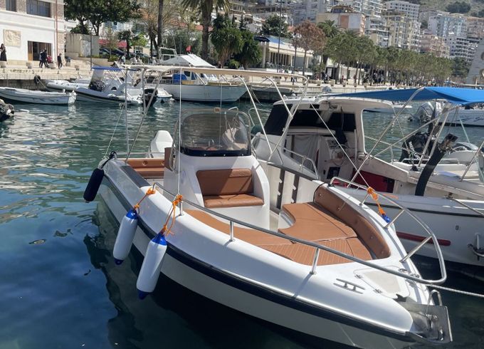Motorboat Mano Marine 21.50 sport fish 140hp
