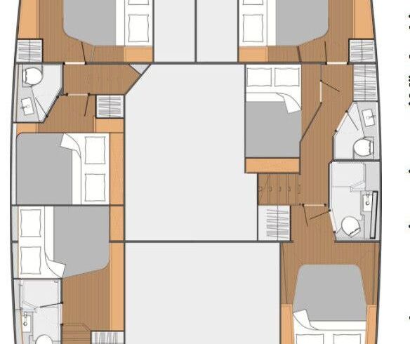Catamaran Fountaine Pajot Saba 50 14.98m