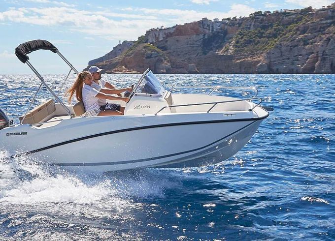 Motorboat Quicksilver Activ 505 Open 40hp