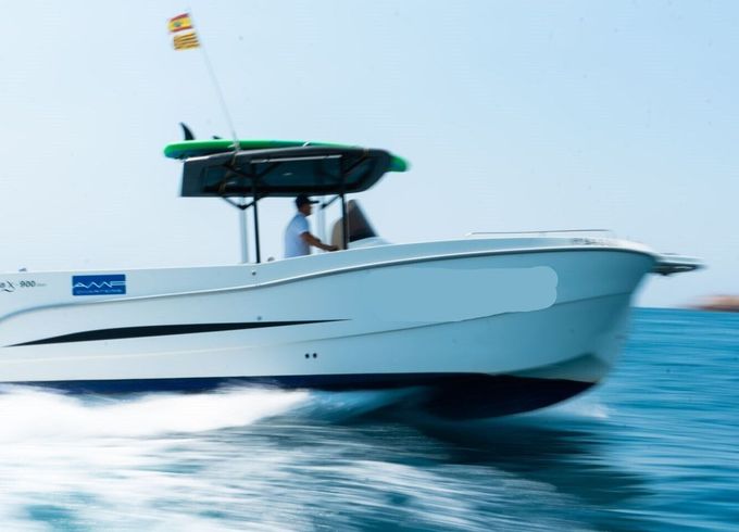 Motorboat Jeanneau Cap Camarat 9.0 Wa 400hp