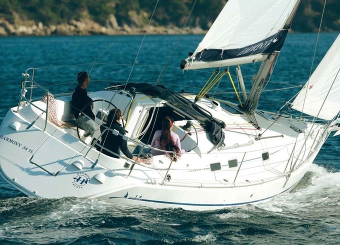 Sailboat Groupe Poncin Harmony 34 10.6m