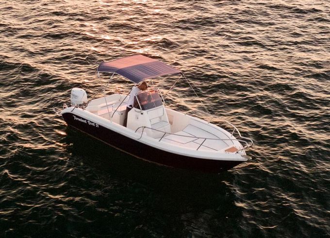 Boat without licence  Terminal Boat TERMINAL BOAT 21 40hp