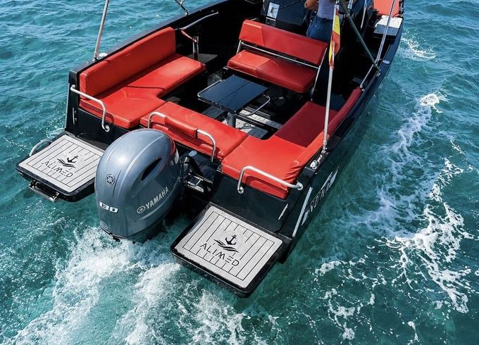 Motorboat Nuva M6 CABIN 130hp