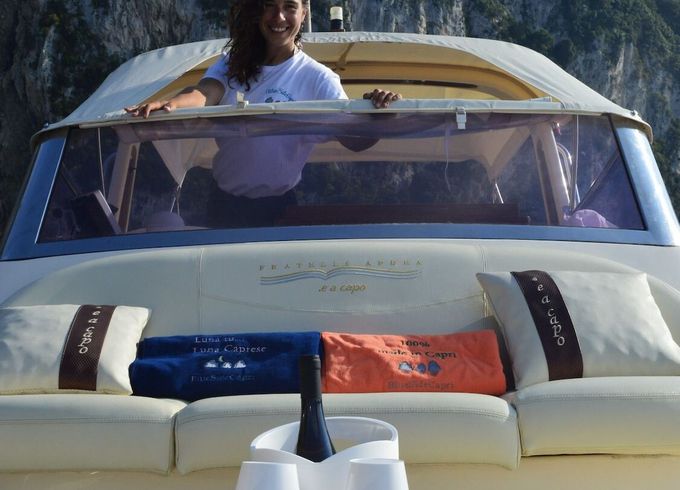 Motorboat Fratelli Aprea Sorrento 7.65 semi cabin bimotore 250hp
