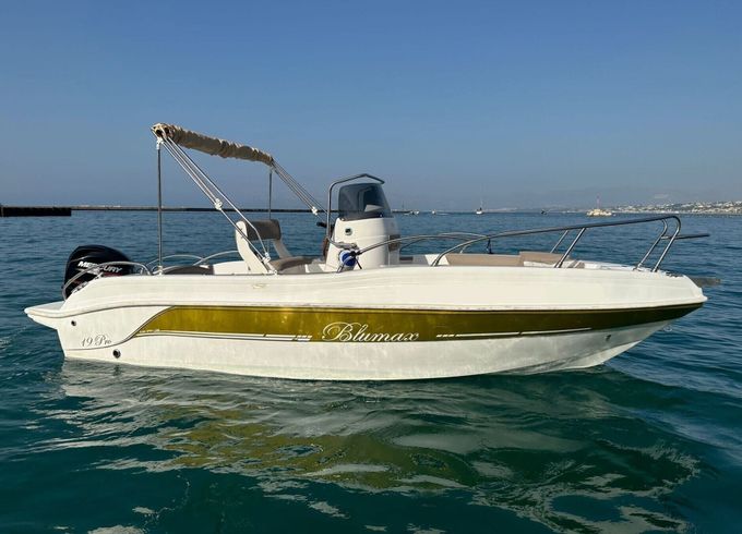 Boat without licence  Tancredi Blumax 40hp