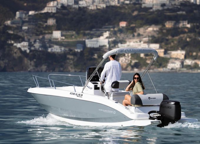 Motorboat IDEA MARINE IDEA 53 OPEN LINE 40hp