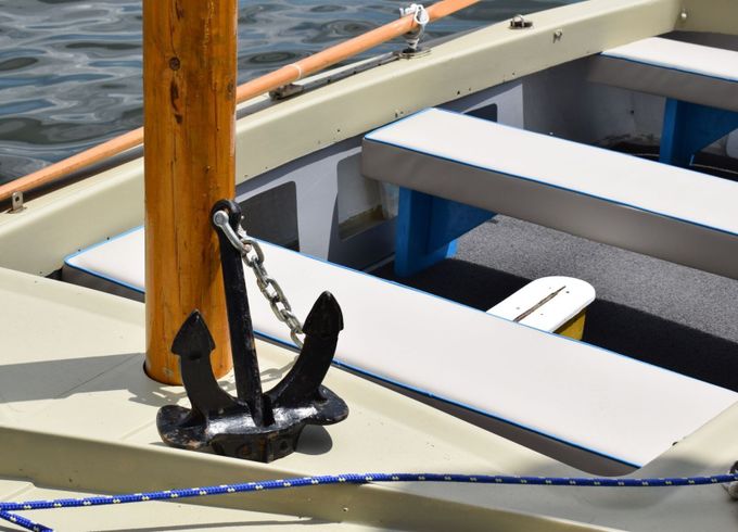 Motorboat Zephyr Boats 21 5hp