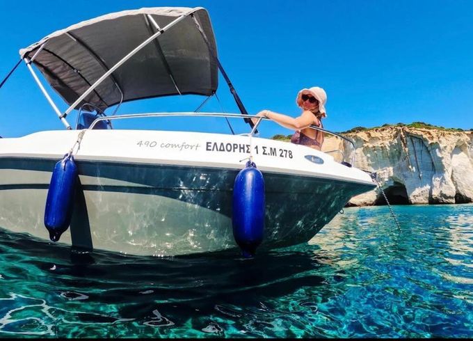 Motorboat Nireus Nireus 490 Comfort Gray 40hp