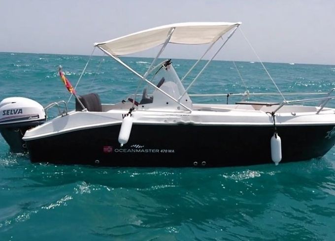 Boat without licence  ADMIRAL OCEAN MASTER 470WA 15hp