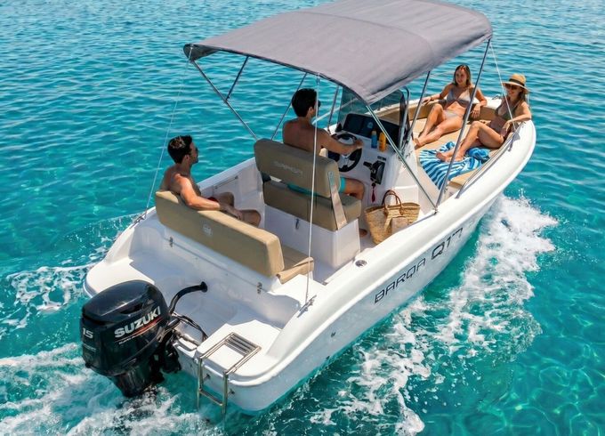 Boat without licence  Barqa Q17 15hp