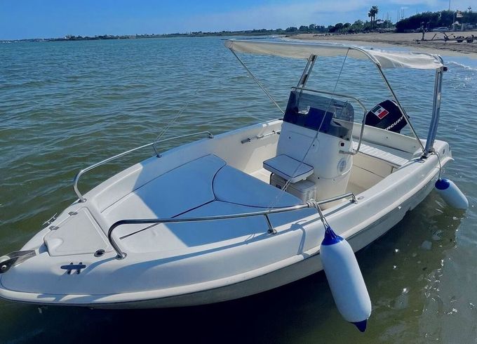 Boat without licence  Liver Open 40hp