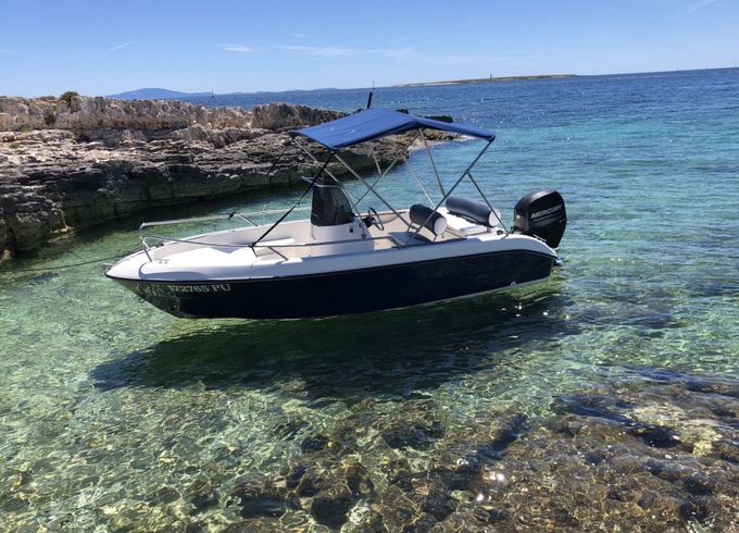 Motorboat Fisher 17 70hp