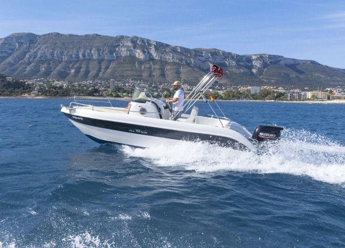 Motorboat Allegra All19sun SUPERBANK 115hp