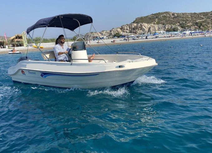 Boat without licence  Poseidon Proteus