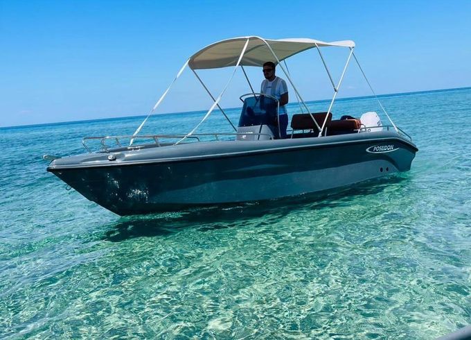 Motorboat Poseidon Blu Water 60hp