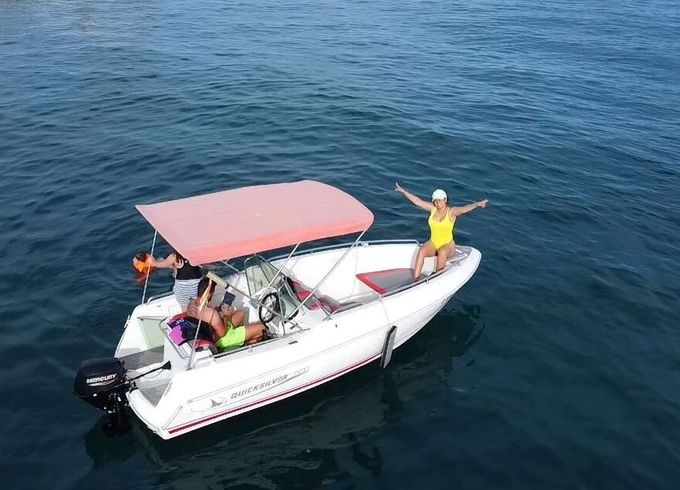 Boat without licence  Quicksilver Zafiro 15hp