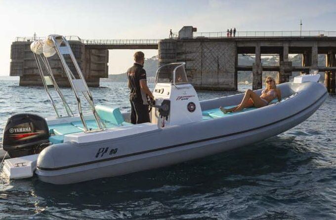 RIB PANAMERA YACHT PY60 SUZUKI 40/70CV GUIDA  SENZA PATENTE NAUTICA 40hp
