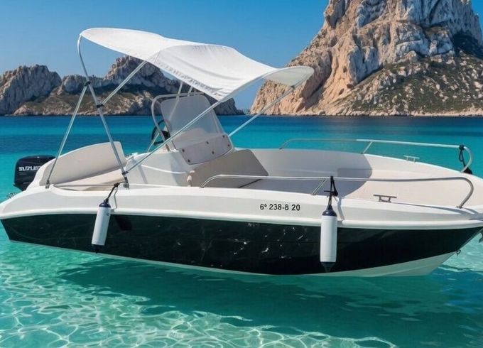 Boat without licence  Remus 450 15hp