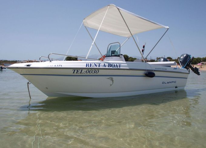 Boat without licence  Olympic 490 30hp
