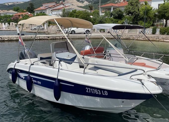 Motorboat Orizzonti Syros 190 115hp