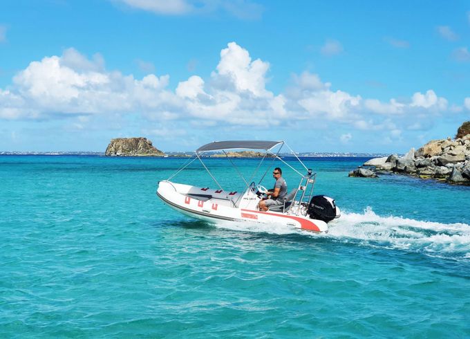 Motorboat Semi rigide RIB 480 50hp