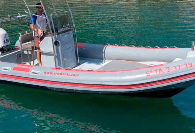 Motorboat Cobra Rib 7.5 250hp