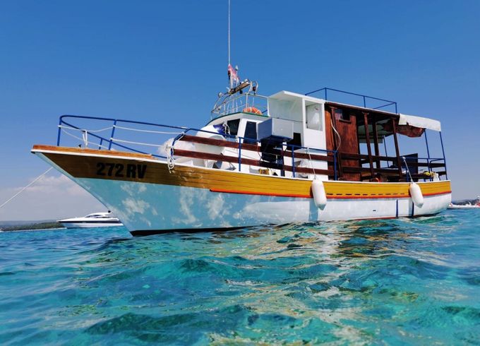 Motorboat Custom Made Traditional wooden Pasara 65hp
