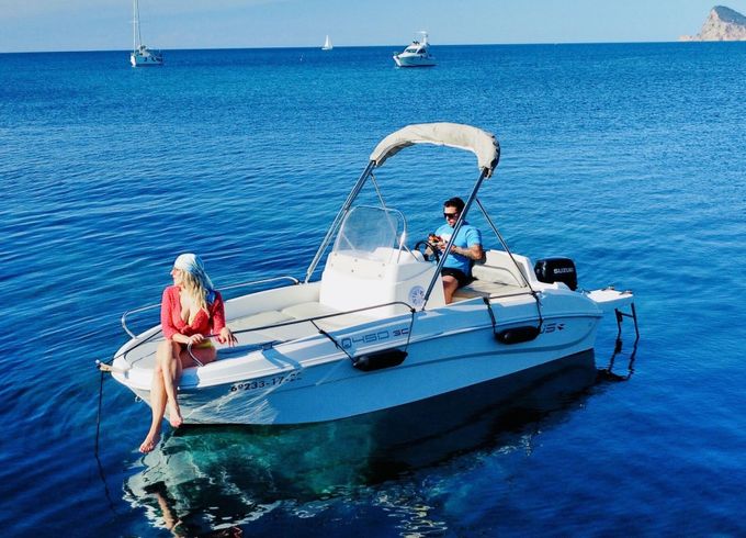 Boat without licence  Quicksilver REMUS 450 15hp